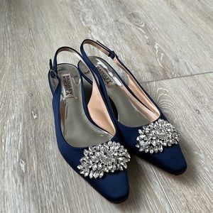 Badgley Mishka Sling Back Kitten Heel